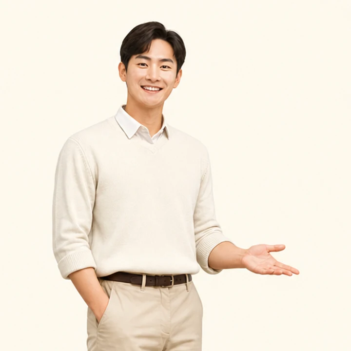 현대 스타리아 장기렌트카 상담 신청을 안내하는 담당자